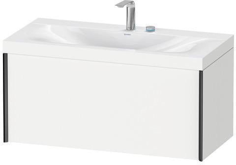 Duravit XVIU Möbelwaschtischset 1000x480mm mit Unterbau, Auszug & Viu Keramik