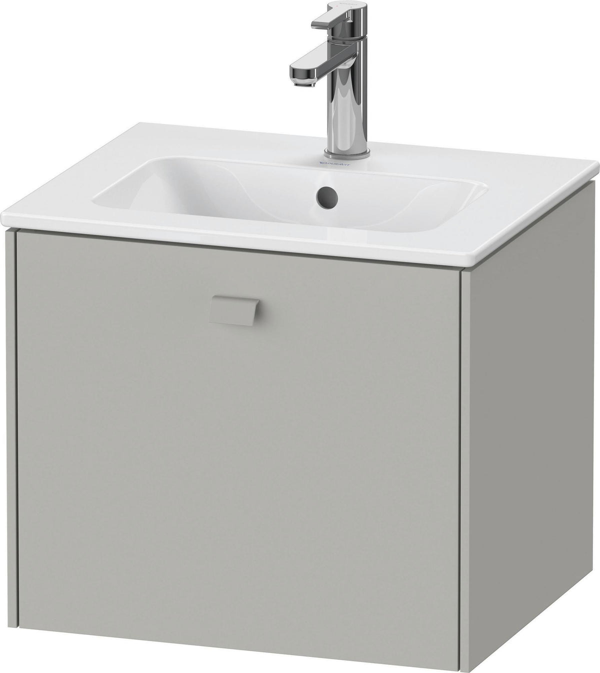 DURAVIT Waschtischunterbau Brioso 520 mm wandhängend weiß matt mit 1 Auszug und Soft-Close