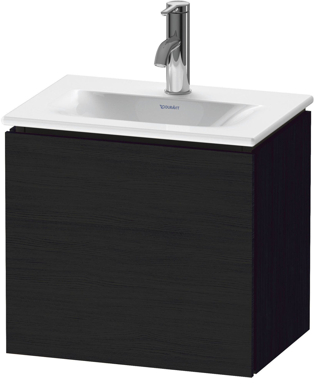 Duravit L-Cube Waschtischunterbau 440 mm, 1 Tür links, weiß matt – Wandhängend