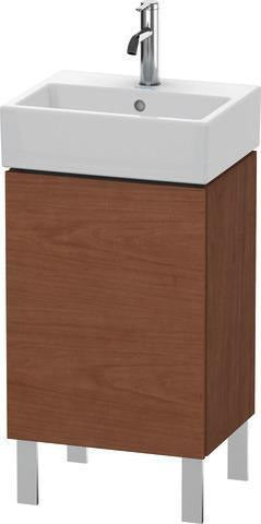 DURAVIT L-Cube Waschtischunterbau 593x434x341 mm, amerikanisch nussbaum, Anschlag links, für Vero Air