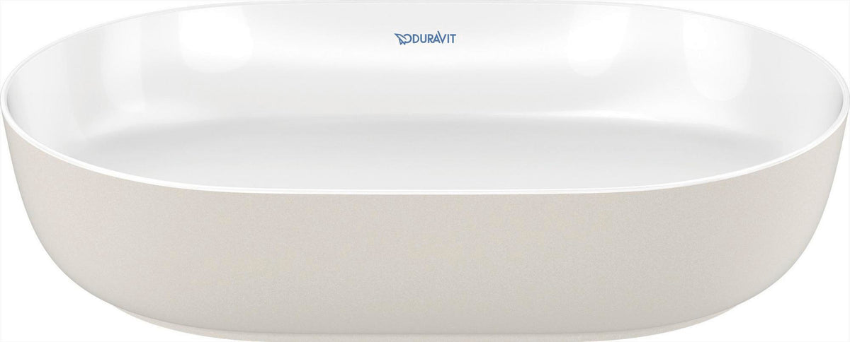 DURAVIT Aufsatzbecken Luv 600 mm Weiß WonderGliss ohne Überlauf