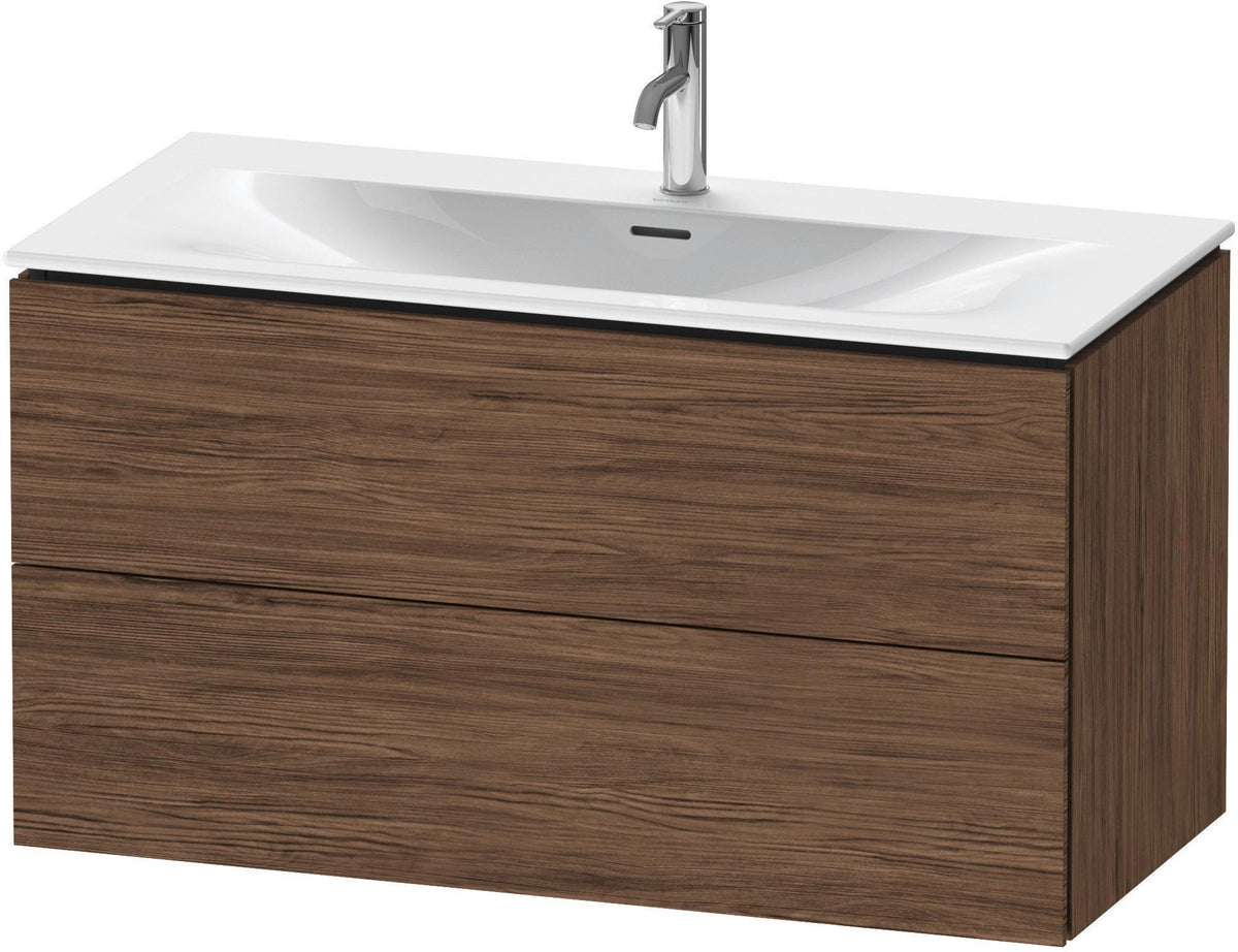 DURAVIT L-Cube Waschtischunterbau, wandhängend, 1020 mm, 2 Schubkästen, weiß matt