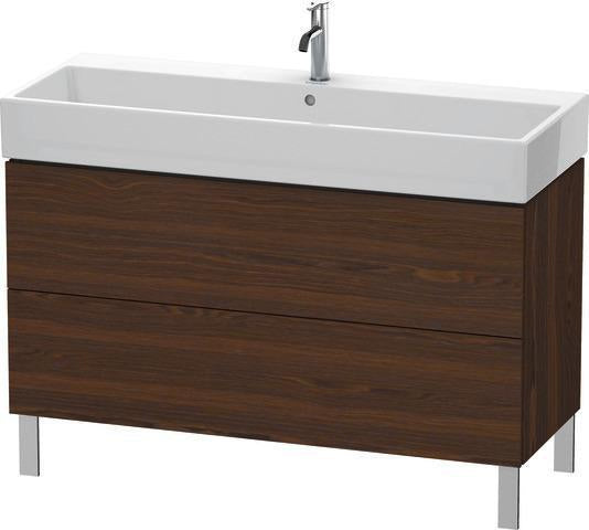 Duravit L-Cube Waschtischunterbau 1184 mm amerikanisch Nussbaum für Vero Air