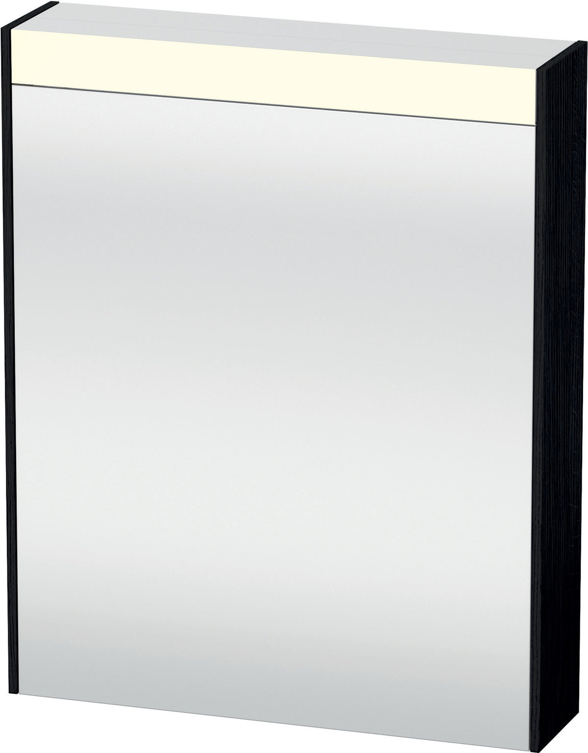 DURAVIT Brioso Spiegelschrank 700 mm betongrau matt mit LED-Beleuchtung und Steckdose