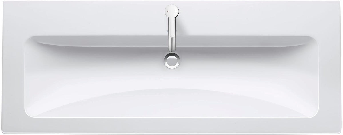 Duravit C.1 Einhebel-Waschtischmischer ohne Zugstange, Chrom – Keramikmischsystem, 113 mm Ausladung