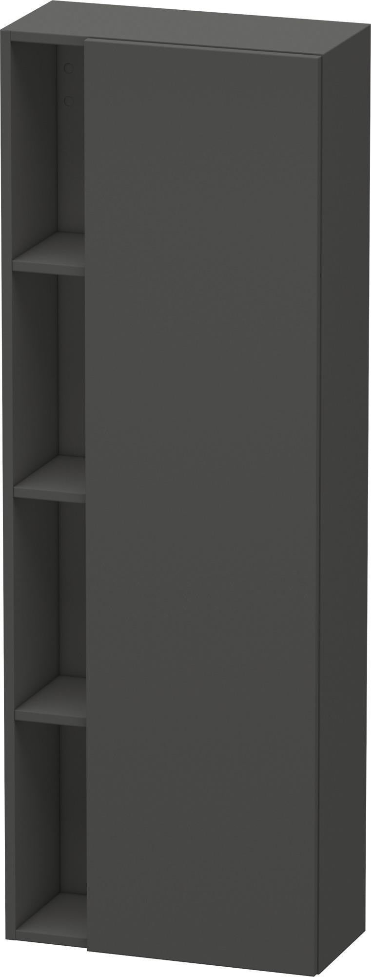 DURAVIT DuraStyle Hochschrank 1400 mm, 1 Tür links, weiß matt – wandhängend mit Soft-Close