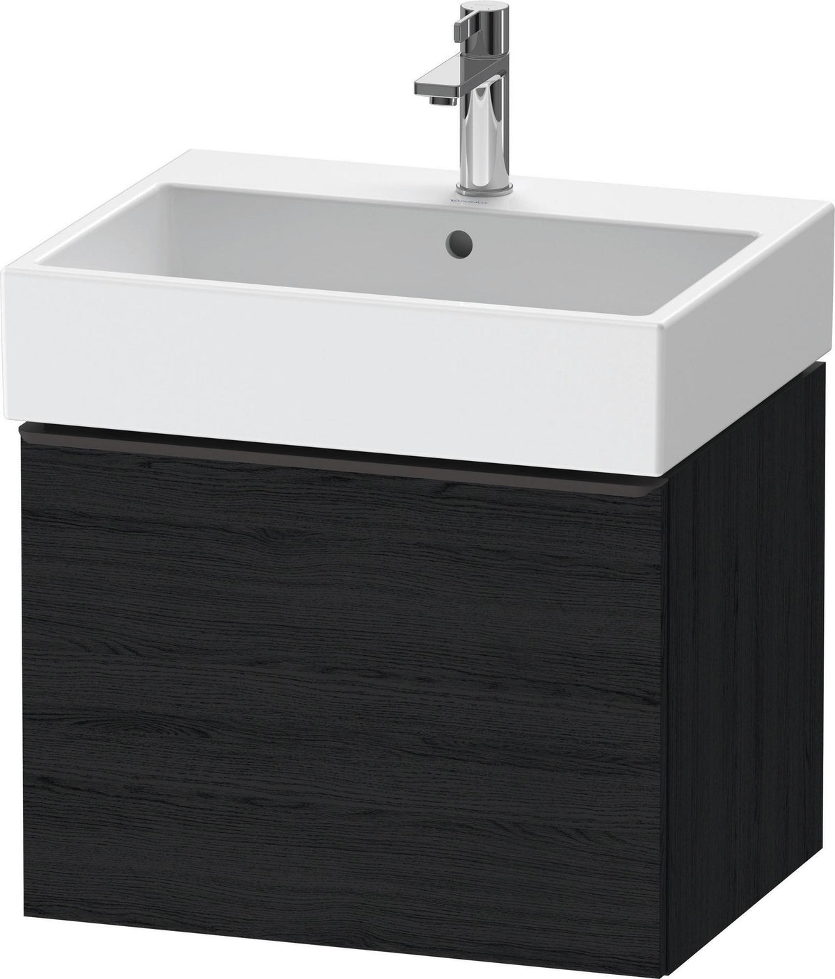 DURAVIT D-Neo Waschtischunterbau 584 mm wandhängend mit 1 Auszug, Griff Bronze, Weiß Matt