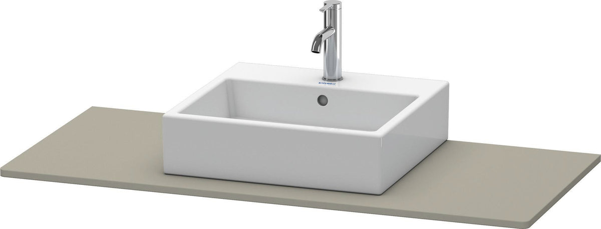 DURAVIT XSquare Konsole 800 mm Weiß Seidenmatt mit Ausschnitt für Waschschüssel