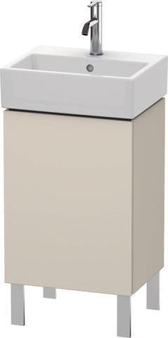 DURAVIT L-Cube Waschtischunterbau 593x434x341 mm, amerikanisch nussbaum, Anschlag links, für Vero Air