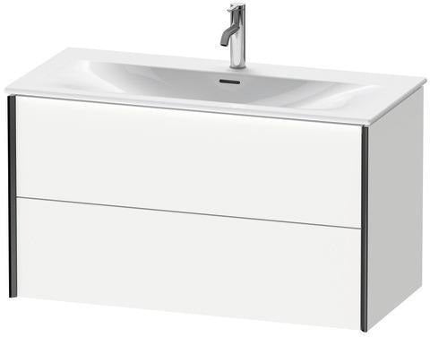 Duravit Waschtischunterbau XVIU 1010x557x480mm 2 Schubladen Programm Charisma taupe seidig-matt