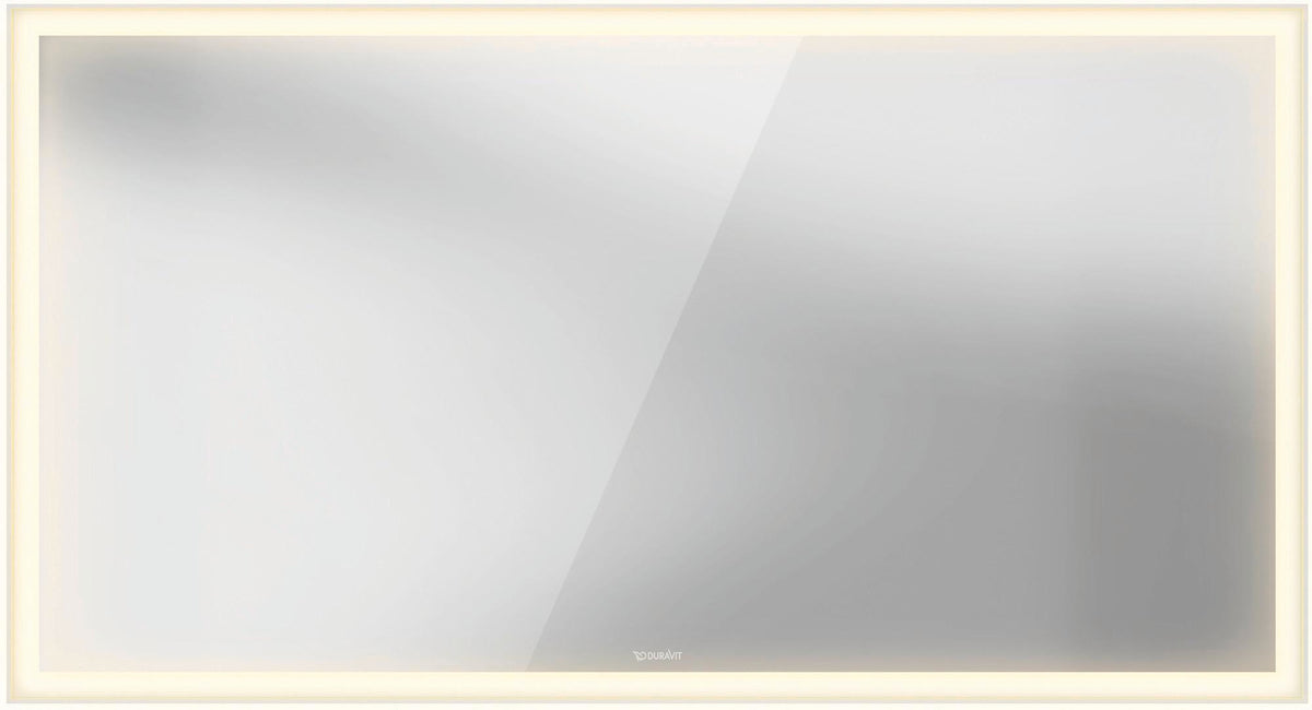 DURAVIT L-Cube Lichtspiegel 650x700 mm, graphit matt, LED, Sensorschalter, IP44