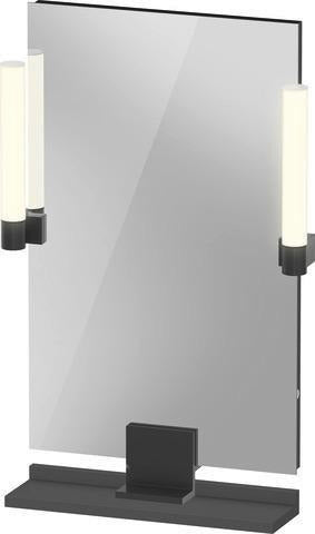 DURAVIT Sivida Spiegel 450x650x36 mm mit LED-Beleuchtung, Dimmfunktion und Sensorschalter – Wandmontage