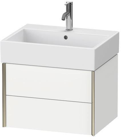 Duravit Waschtischunterbau XVIU 584 mm 2 Schubkästen SiPro Cha ma ta s-matt