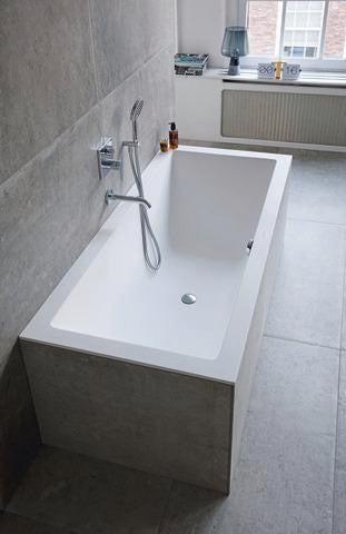 DURAVIT C.1 Einhebel-Wannenmischer Unterputz – Keramikmischsystem, Schwarz Matt