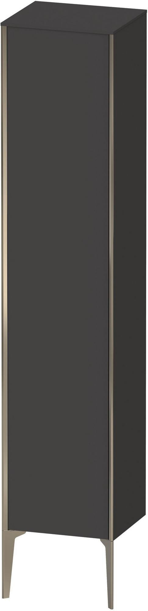 DURAVIT Hochschrank XViu 1770 mm anthrazit matt mit Tip-on Technik