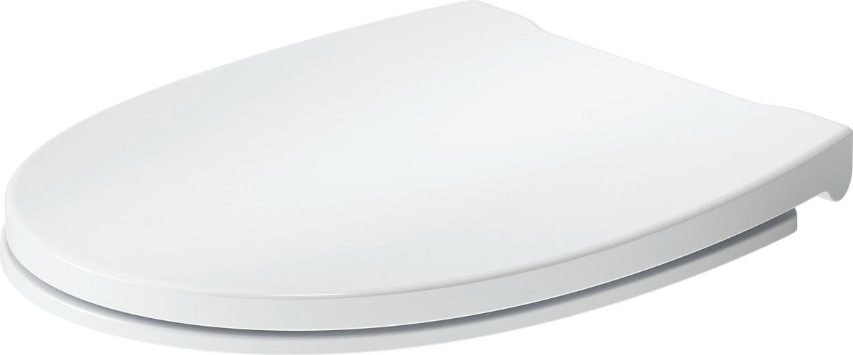 DURAVIT Univavo WC-Sitz Oval Tief 451mm mit Absenkautomatik, Weiß
