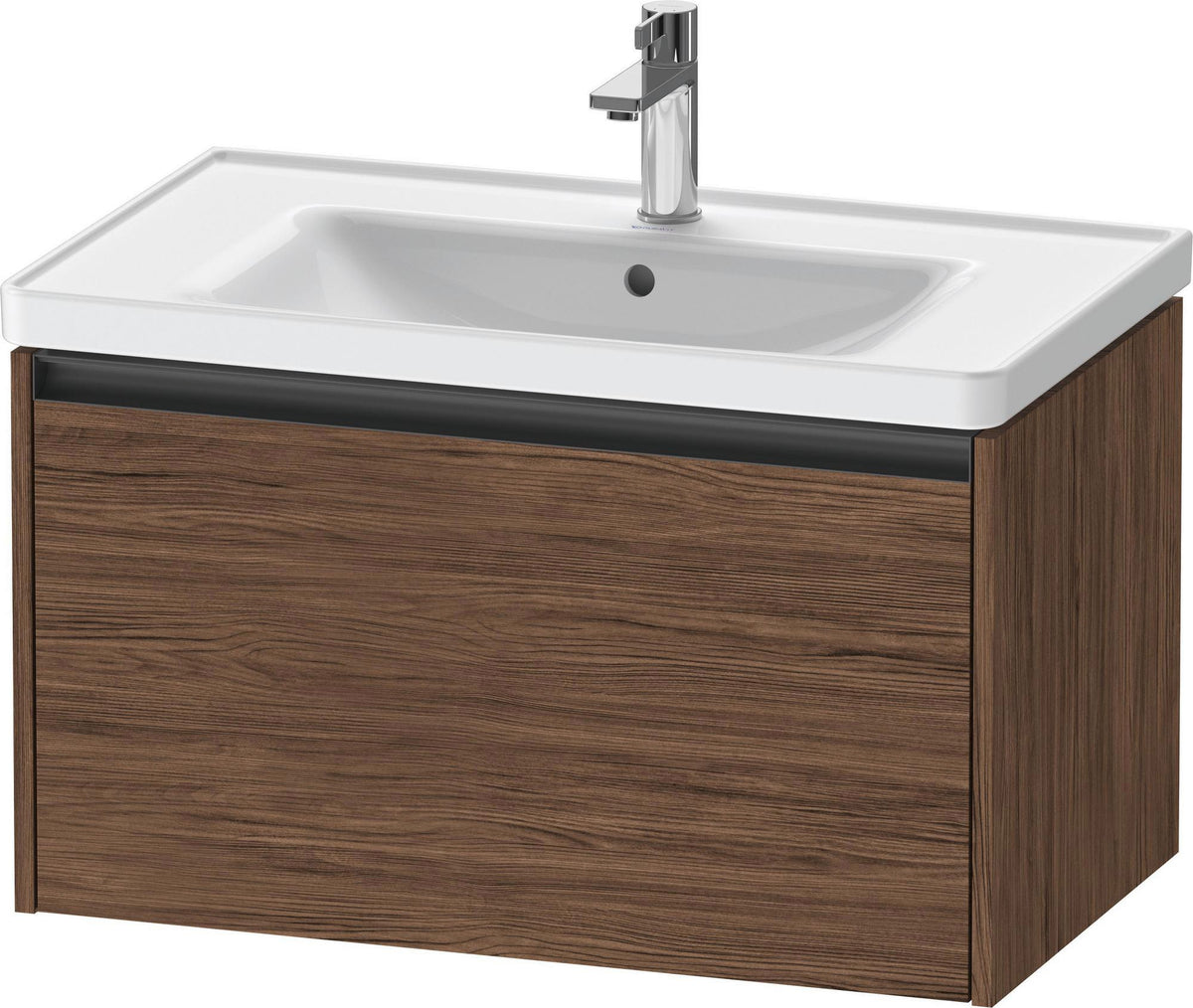 DURAVIT Ketho.2 Waschtischunterbau 784 mm betongrau matt, wandhängend, 1 Auszug