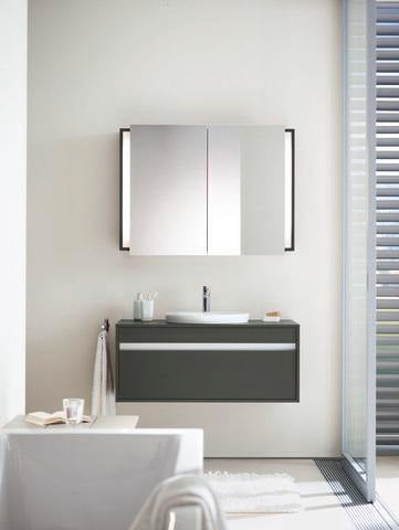 DURAVIT Einbauwaschtisch Starck 2 480 mm mit Überlauf und Hahnlochbank in Weiß