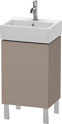 DURAVIT L-Cube Waschtischunterbau 593x434x341 mm, amerikanisch nussbaum, Anschlag links, für Vero Air
