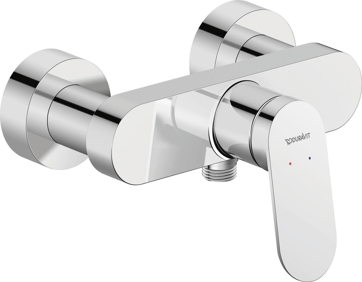 DURAVIT Wave Einhebel-Brausemischer Aufputz Keramikmischsystem Chrom