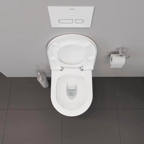 DURAVIT D-Neo Wand-Tiefspül-WC-Set 480 mm weiß spülrandlos mit WC-Sitz Absenkautomatik