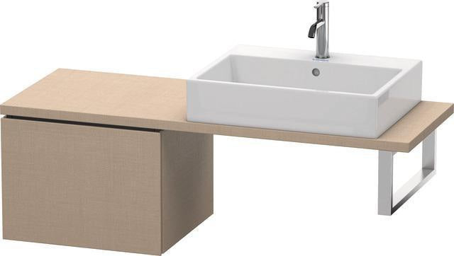 Duravit L-Cube Konsolenunterschrank 520 mm amerikanisch Nussbaum mit Tip-On-Technik