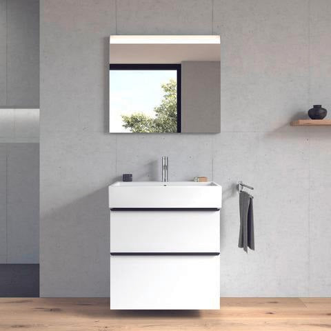Duravit Waschtisch Vero Air 700 mm mit Überlauf und Hahnlochbank, weiß