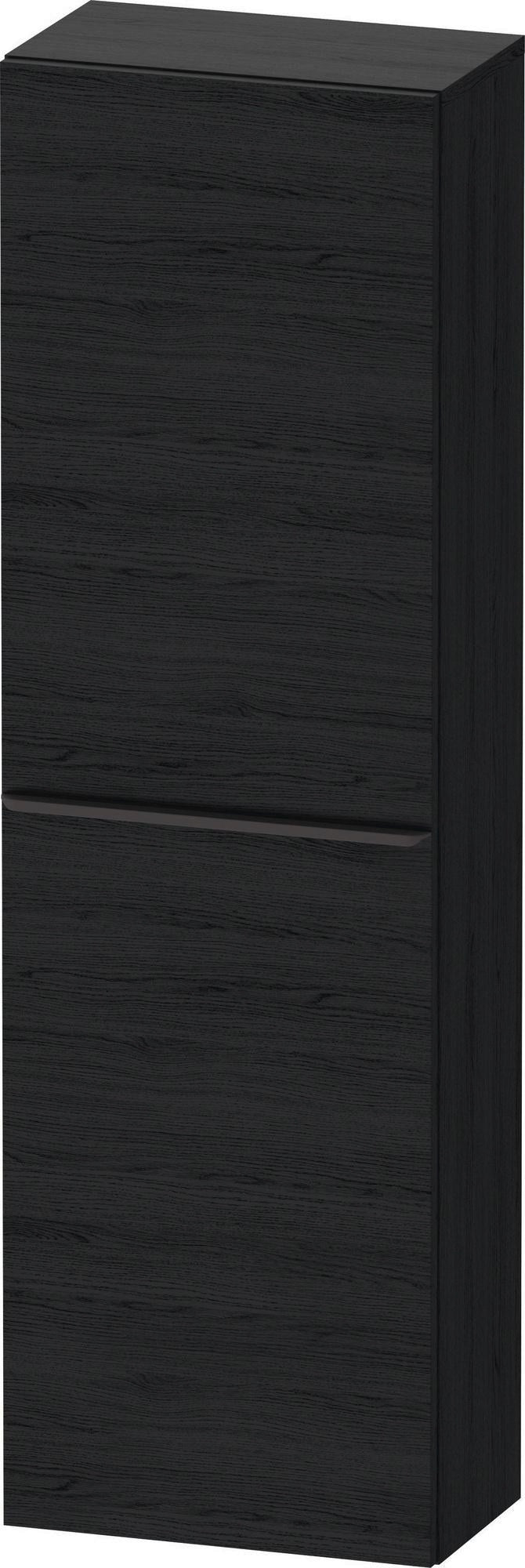 Duravit D-Neo Halbhochschrank 400 mm Eiche mit 1 Tür und Soft-Close
