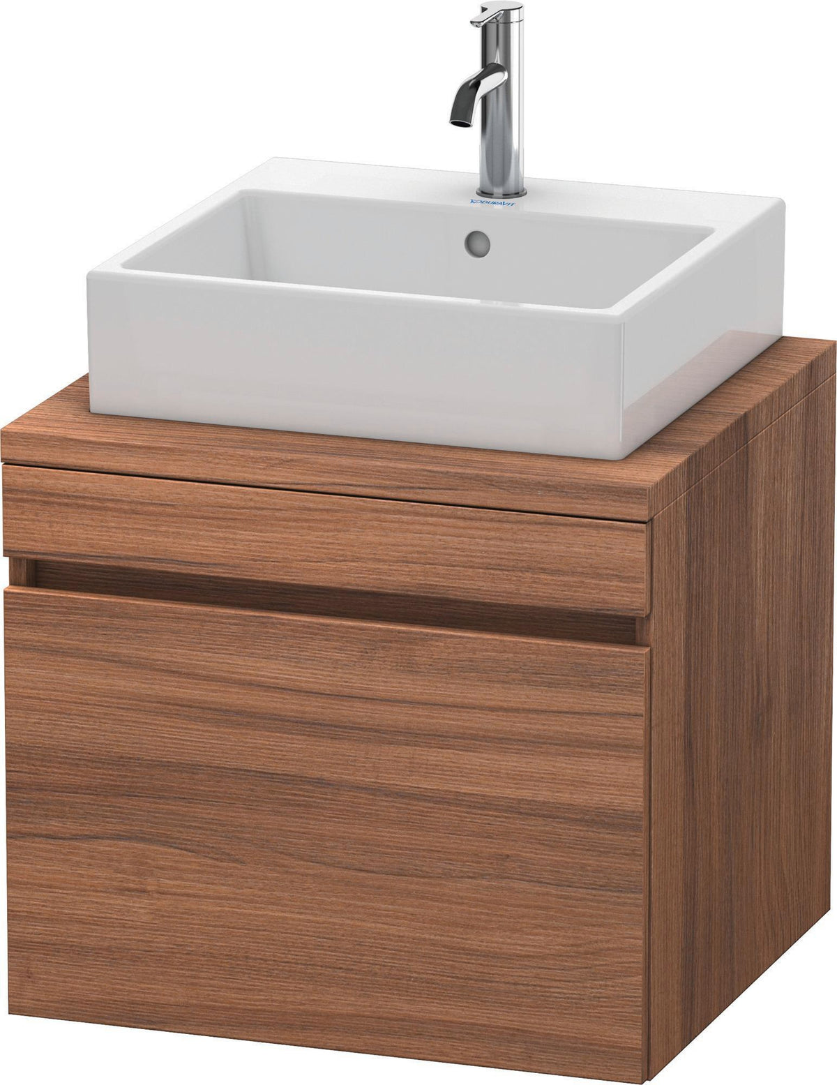 DURAVIT DuraStyle Konsolenunterschrank 600 mm betongrau matt – 1 Auszug, wandhängend
