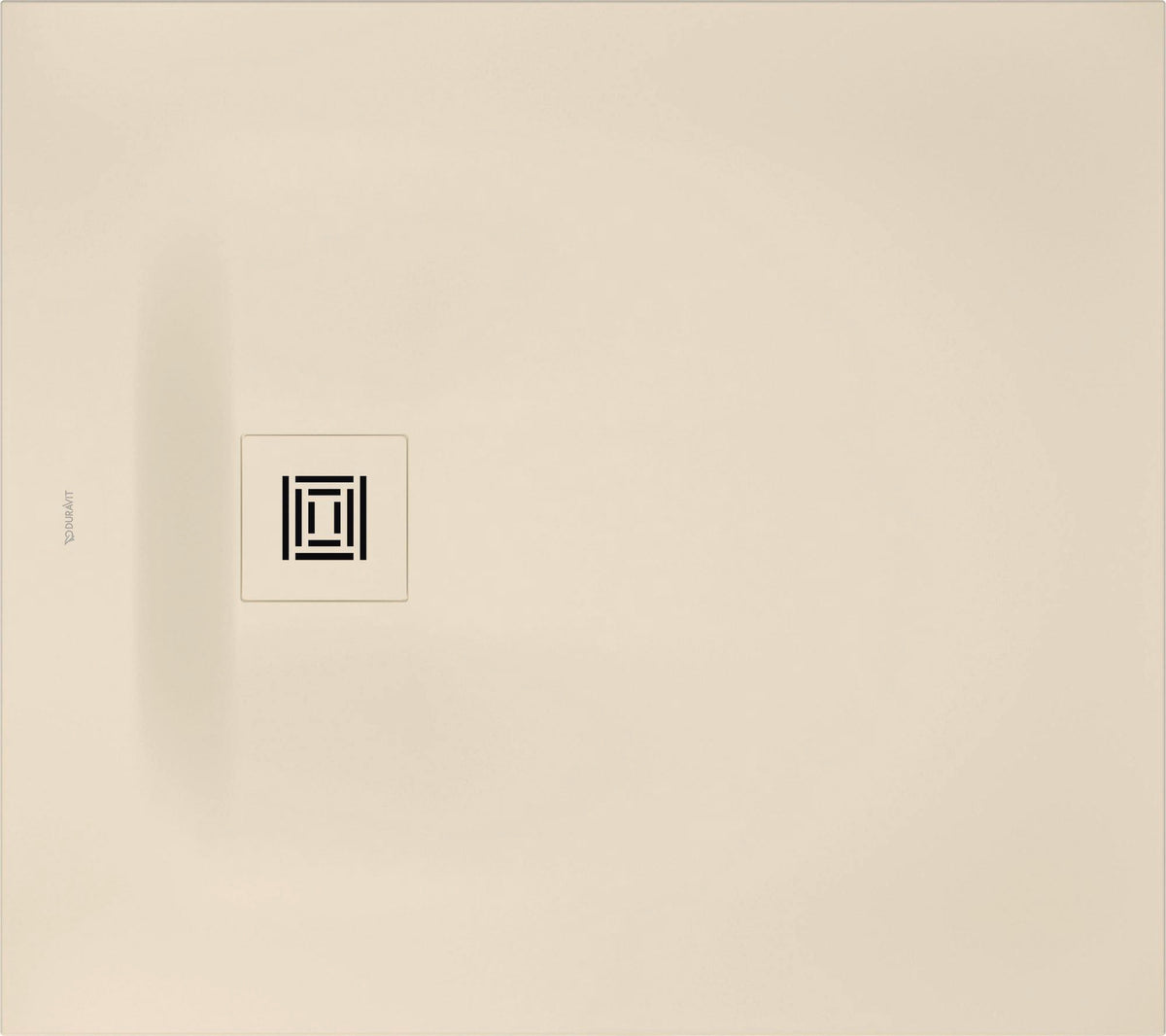 DURAVIT Sustano Duschwanne 900x800x30 mm Mineralguss Cream Matt – Rechteckig, Bodenbündig