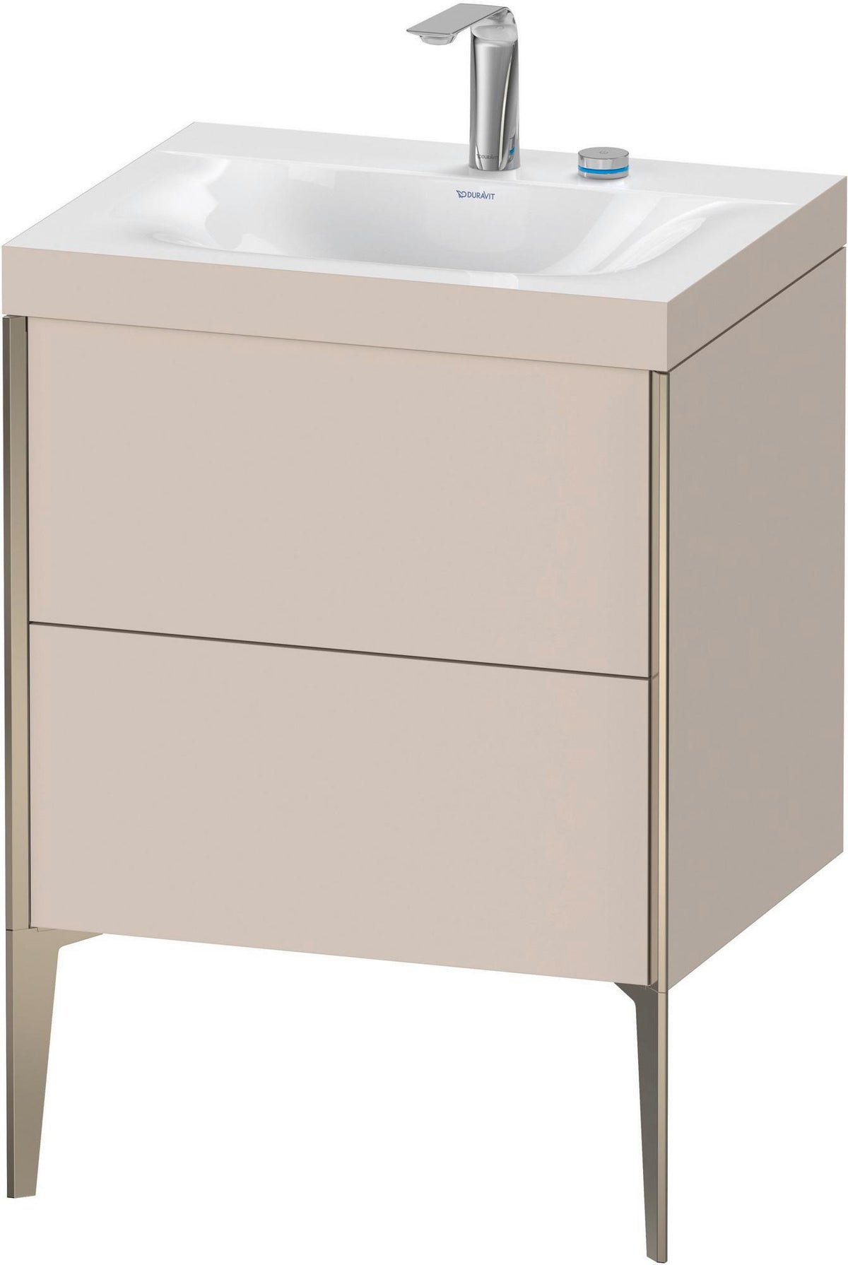 DURAVIT XViu c-bonded Waschtischunterbauset 600 mm mit Push-Open und Soft-Close