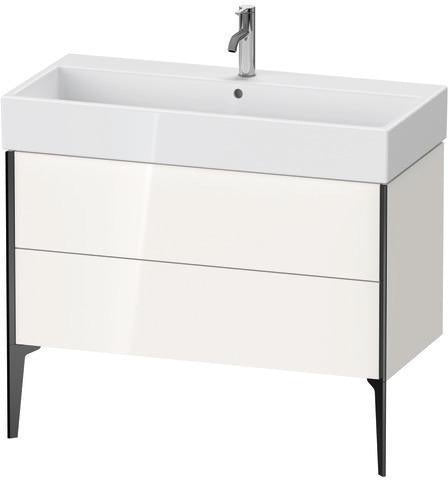 Duravit Waschtischunterbau XViu 984 mm weiß matt mit Tip-On-Technik für Vero Air