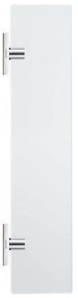 DURAVIT Karree Glasablage 600 mm matt – Design by Duravit, Glas, mit Dekor