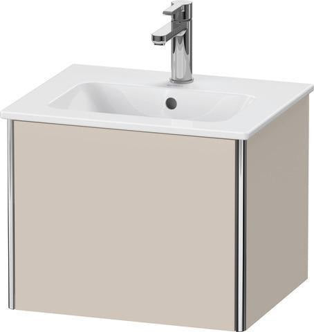 Duravit XSquare Waschtischunterbau Compact 400x510x418 mm weiß matt – wandhängend mit Tip-On-Technik