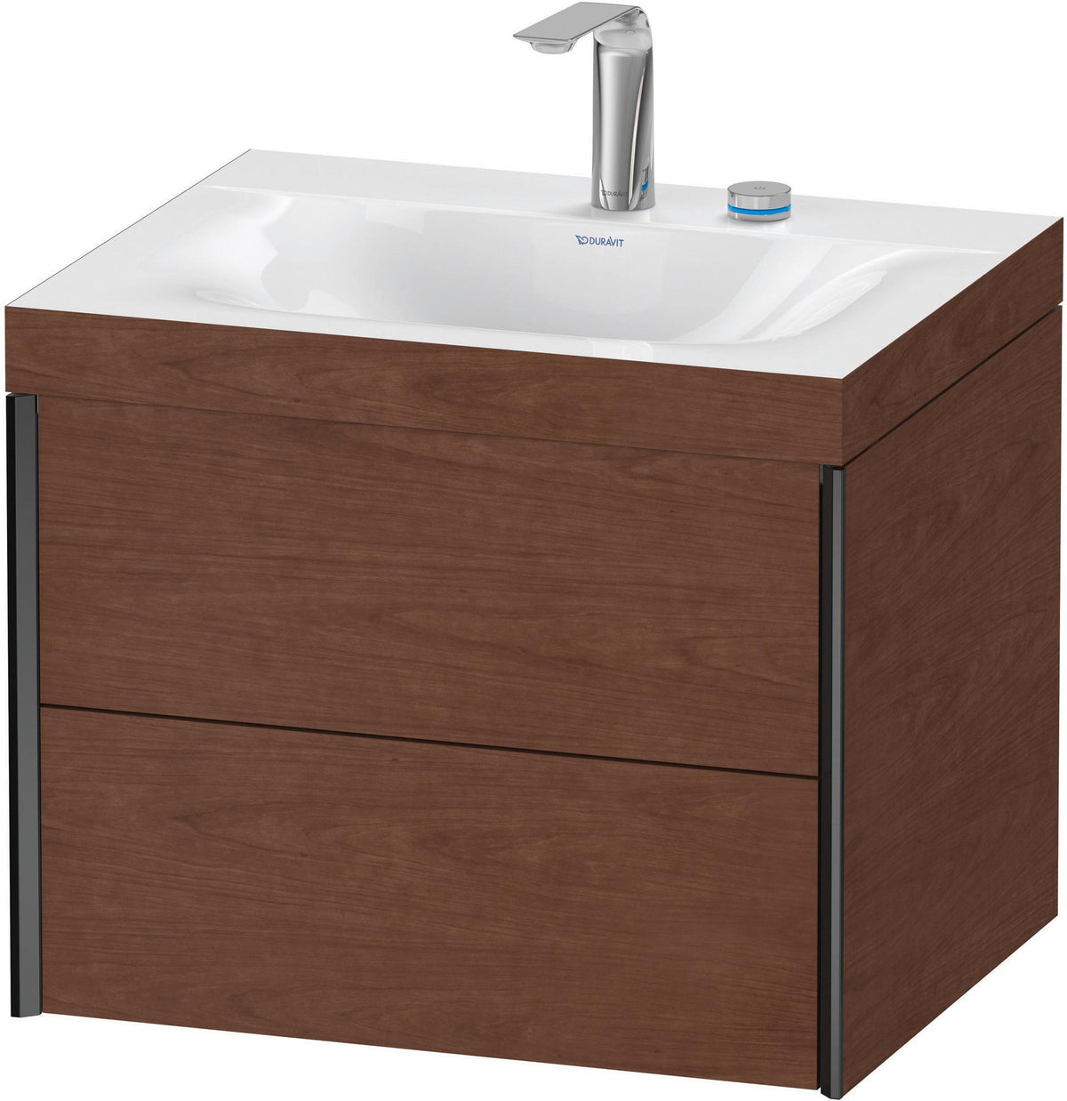 DURAVIT XViu Waschtischunterbauset mit 2 Schubkästen, 480x600x503mm, Nussbaum
