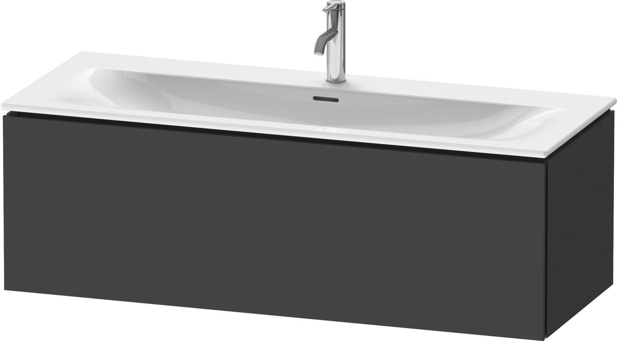 DURAVIT L-Cube Waschtischunterbau 1220 mm wandhängend mit 1 Auszug weiß matt
