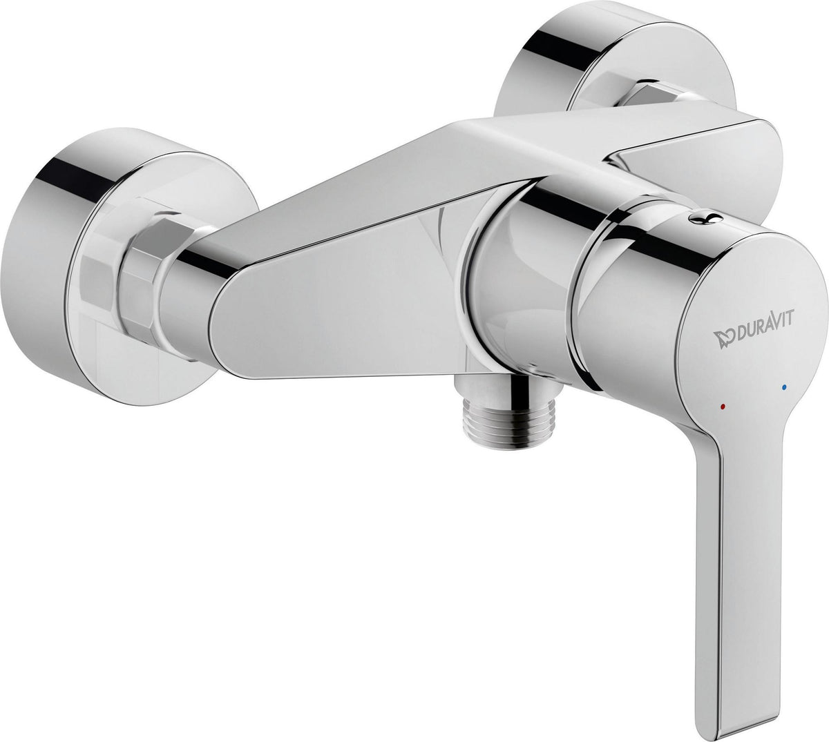 DURAVIT B.2 Brausethermostat Aufputz mit Keramikmischsystem in Chrom – 150 mm Mittenabstand