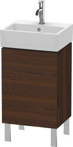 DURAVIT L-Cube Waschtischunterbau 593x434x341 mm, amerikanisch nussbaum, Anschlag links, für Vero Air