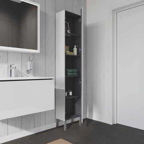 DURAVIT Sockelfuß Universal 152x44x10 mm, 2 Stück, Chrom – Badmöbel-Füße