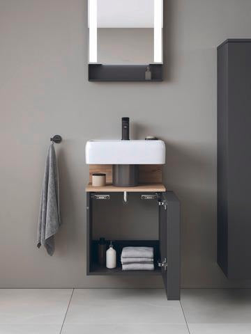 DURAVIT Wave Einhebel-Waschtischmischer S mit Zugstange, Gold Poliert, 95 mm Ausladung