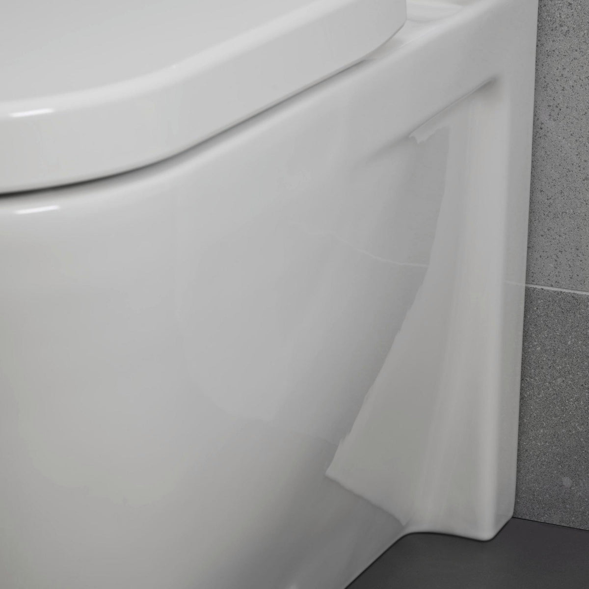 DURAVIT Stand-WC Starck 2 Tiefspüler 570 mm, Abgang waagerecht, weiß