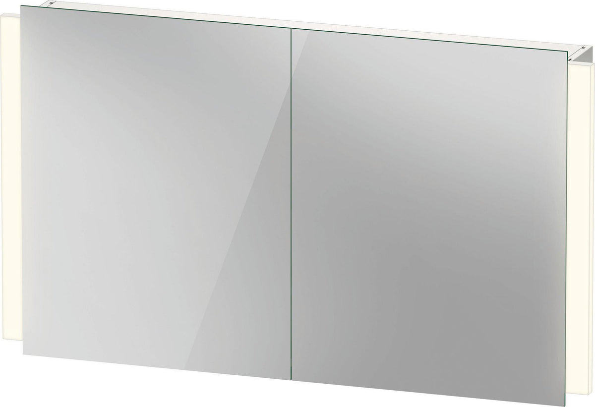 DURAVIT Spiegelschrank Ketho.2 800 mm mit LED-Beleuchtung, 2 Türen und Soft-Close