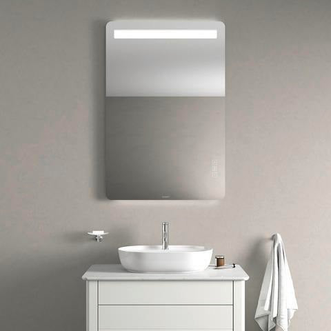 Duravit Luv Waschtischunterbau bodenstehend 938 mm mit Schubkasten und Auszug in Weiß Seidenmatt