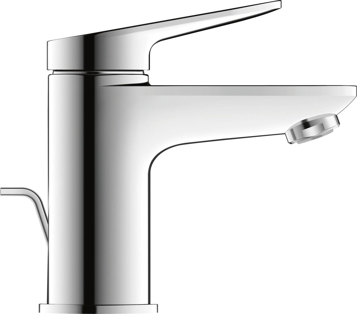 DURAVIT Wave Einhebel-Waschtischmischer Chrom mit Zugstange & FreshStart