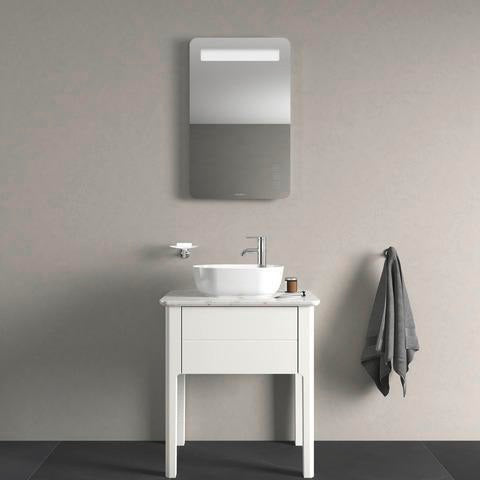 DURAVIT Luv Waschtischunterbau bodenstehend 638 mm weiß seidenmatt mit 1 Auszug