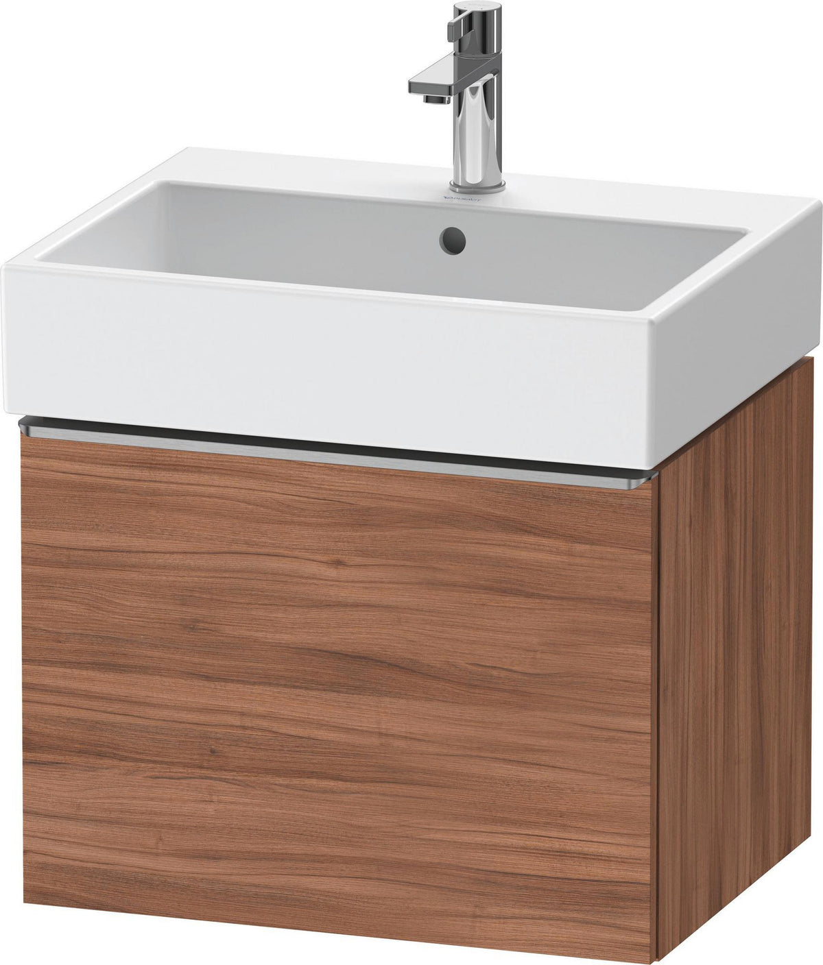 DURAVIT D-Neo Waschtischunterbau 584 mm wandhängend mit 1 Auszug, Griff Bronze, Weiß Matt