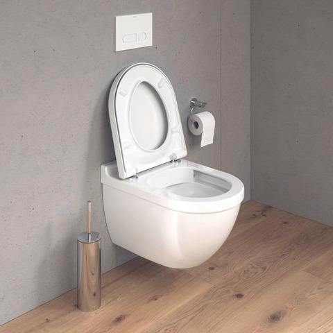 Duravit Wand-WC Starck 3 540 mm Tiefspüler spülrandlos Durafix weiß