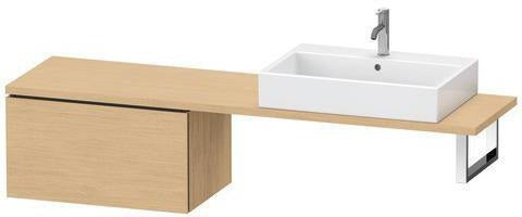 Duravit L-Cube Unterschrank 720 mm taupe supermatt – 1 Auszug, wandmontiert, mit Dämpfung