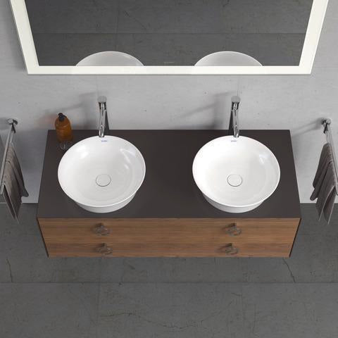 DURAVIT White Tulip Waschtischunterbau 1300 mm, 2 Schubkästen, wandhängend, Weiß Seidenmatt