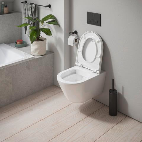 Duravit D-Code WC-Sitz mit Deckel, abnehmbar, weiß – ohne Absenkautomatik